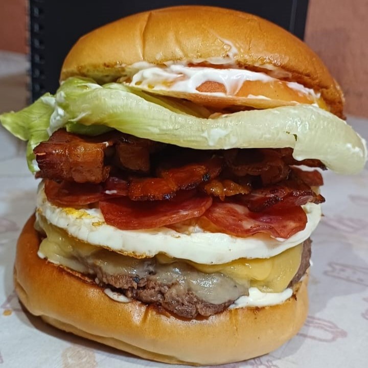 Imagem de Lanche Hamburguer Artesanal X-Tudo